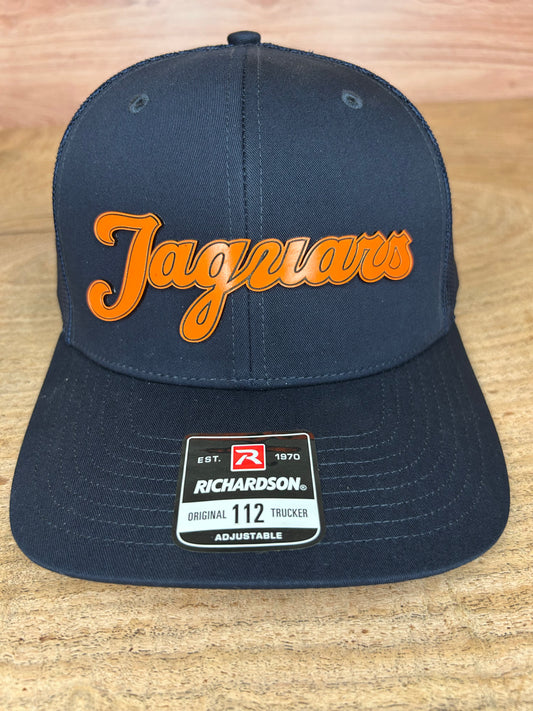 Economedes Jaguars Laser Engraved Acrylic Hat